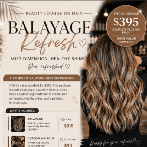 Balayage Refresh Package at Hair by Seannah in Winters, CA